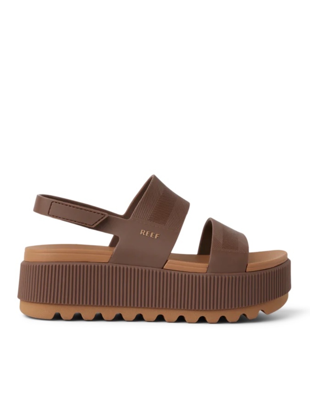 Reef Women’s Brown Platform Sandals - Water Vista Higher - NEW with Tags - Picture 5 of 5